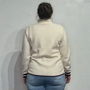 Kari Traa Natural White Rothe Midlayer Fleece Full Zip Jacket Sz M thumbnail 12