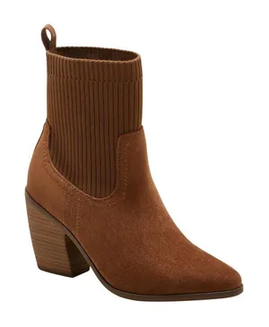NWT Universal Thread Womens Kinley Ankle Boots 88225814 Cognac Brown 8.5M thumbnail 1