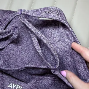 Purple AYBL Sports Bra Size Large Activewear thumbnail 5