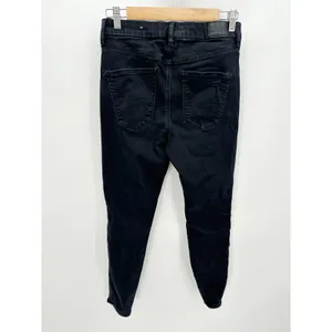 American Eagle Black Wash Curvy Hi-Rise Jegging Denim Stretch Jeans Womens‎ 8 thumbnail 2