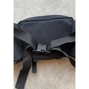 Vintage 90s Jansport Fanny Pack Purple Waist Hiking Belt Bag + 2 Bottle Holders thumbnail 13