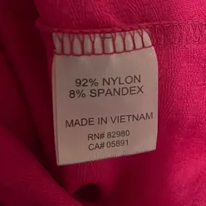 Bette & Court Swing Pink UPF 50 Quarter Zip Golf Top Moisture Wicking Large thumbnail 10