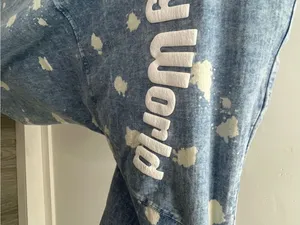 Disney Blue Acid Wash Walt Disney World Est 1971 Spirit Jersey Adult Medium thumbnail 9