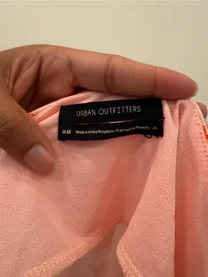 Urban Outfitters Light Pink and Orange Butterfly Print Mini Dress thumbnail 13