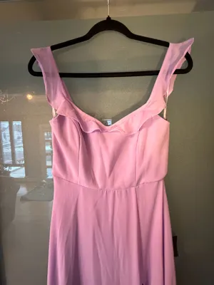 Lulus Dreamy Lilac Dress thumbnail 4