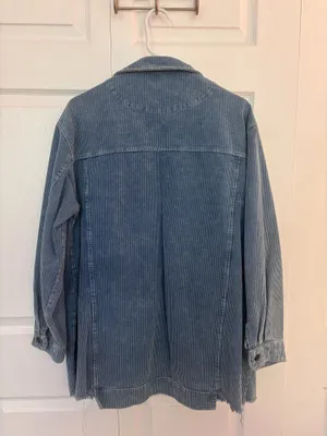 Corduroy Amazon Jacket Women’s Oversized Button Top thumbnail 2