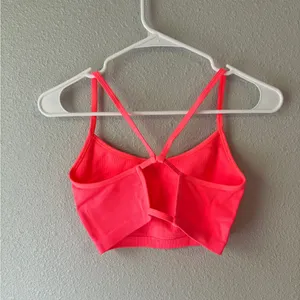 Aerie Vibrant Pink Strappy bra thumbnail 2