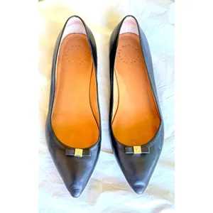 Marc by Marc Jacobs Pointed Toe Bow Flats Black Size US 7.5 EU 38 thumbnail 11