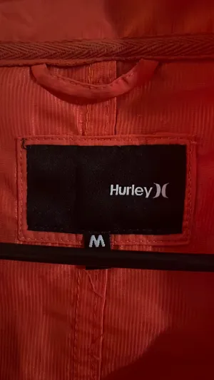Hurley Women’s Lightweight Jacket Size Small Removable Hoodie thumbnail 2