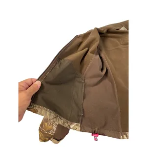 Realtree Womens Xtra Camo Full Zip Jacket With Pink Logo Size L SKU 9298 thumbnail 10