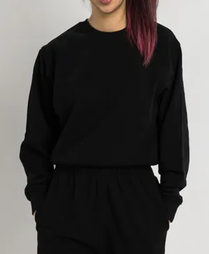 Linus Tech Tips Women Cropped Sweatshirt in Black, Size M​​​​​​​​​​ thumbnail 1