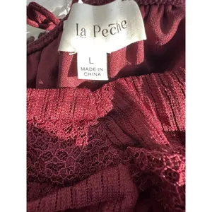 La Peche Lace Top Babydoll Fairy Romantic‎ Victorian Coquette Dainty Y2K Large thumbnail 6