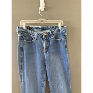 Wrangler Aura Instantly Slimming Jeans 10 Tall Medium Wash‎ Straight Western thumbnail 3