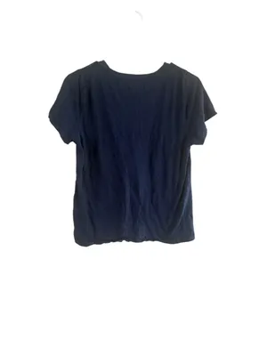 Women's J.Crew Navy Short Sleeve Pocket Tee Size M thumbnail 7