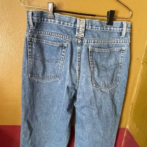Vintage Bugle Boy size 32L high rise jeans. thumbnail 4
