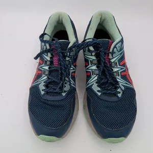 ASICS Gel-Venture 8‎ Womens Trail Running Shoes Blue Pink 1012B230 Size 10 thumbnail 4