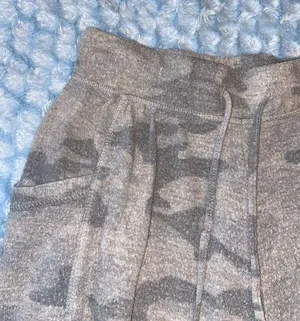 Pink Rose camo soft jogger sweatpants thumbnail 2