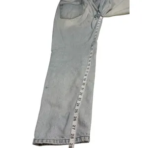 BDG Urban Outfitters Mom Jeans W28 High Rise Light Wash 100% Cotton Denim thumbnail 2