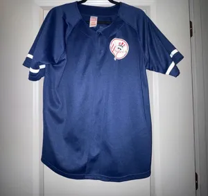 NY YANKEES Jeter Jersey Blue thumbnail 1