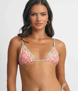 Blackbough Valentina High Waist Bottoms & Cynthia Triangle Top in "Bunny Hop" thumbnail 1