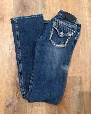 Rock And Roll Cowgirl y2k bootcut jeans thumbnail 1