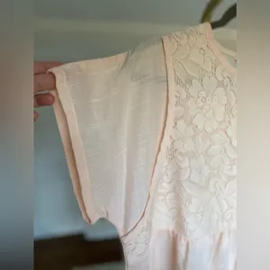 Vintage‎ Cottagecore Great Times Lace-Front Dress Romantic Coquette Quiet Luxury thumbnail 4