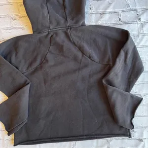 Athleta Small Womens Black Scuba Hoodie Hooded Sweatshirt Athletic Pull Over thumbnail 16