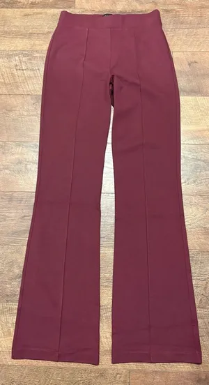 NWOT Sanctuary Burgundy Pull On Dress Pants Size Small thumbnail 1