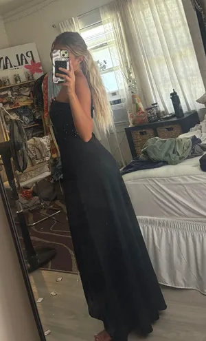 Long Black Dress thumbnail 6