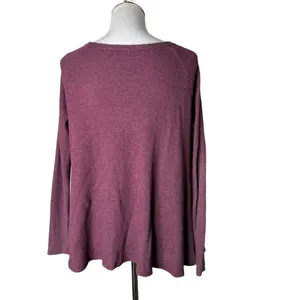 We The Free Free People Oversized Thermal Waffle Knit Top Size S Slouchy Swing thumbnail 5