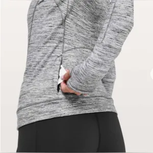 Lululemon Athletica Cypress Kiss long sleeve‎ space dyed top gray size 6 thumbnail 3