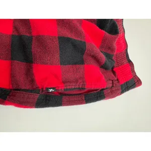 Hollister · Large · Sleep Jogger Pants · Flannel Buffalo Plaid · Red/Black thumbnail 7