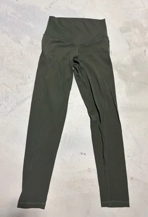 Aerie offline real me 7/8 legging hi-rise medium green thumbnail 1