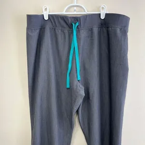 Figs High Waisted Livingston Basic Scrub Pants Gray XL Women thumbnail 3