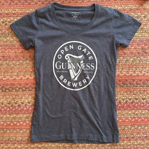 Wright & Ditson Guinness Beer Graphic Tee Alcohol Bar Irish thumbnail 1