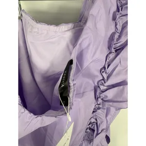 NWT Zesica Purple One Shoulder Maxi Dress Size Small thumbnail 4