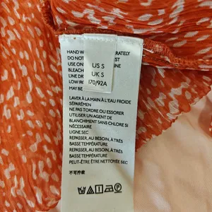 Maeve Anthropologie Adrian Sheer Tunic Dress‎ in dark orange. Size S. thumbnail 8