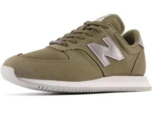 New Balance 420 olive green and silver 7.5 thumbnail 1