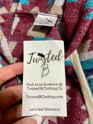western hoodie Size M thumbnail 5