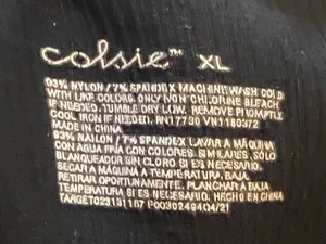 Cosie Strappy Bralette Black Size XL thumbnail 3