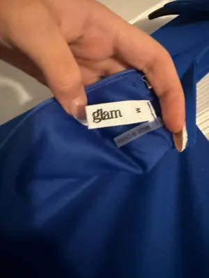 Blue Glam Romper Royal thumbnail 3