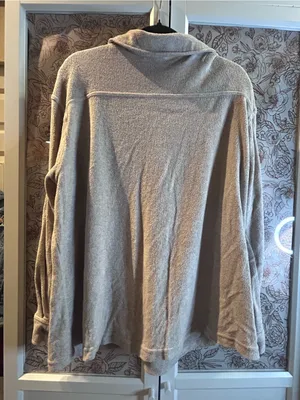 32 Degrees Beige Heather Button-Front Women’s Shirt Jacket thumbnail 2