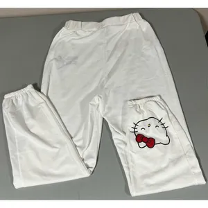 Hello Kitty White Graphic Sweats Sweatpants Joggers Pants Bottoms Size XS ❤️ thumbnail 5