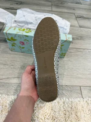 Birdies The Starling Silver Woven Flats thumbnail 5