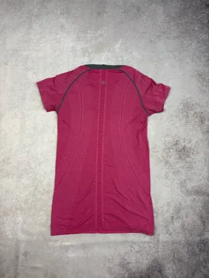 Lululemon Swiftly Tech Short Sleeve Shirt In Magenta thumbnail 2