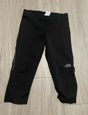 The North Face Black Women's Capri Leggings with Reflective Logo thumbnail 1