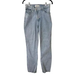 ABERCROMBIE & FITCH Ultra High Rise 90s Straight‎ Denim 26/2R thumbnail 2