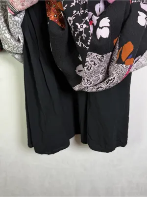 Anthropologie One September Womens Sz L Patchwork Tunic Dress Embroidered Beaded thumbnail 12