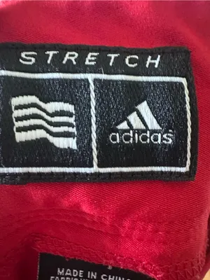 adidas Red Tennis Golf Skort Three Stripe Performance Size 6 Sporty thumbnail 2