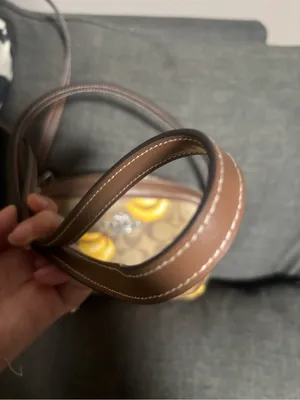 Coach Mini Jamie camera bag in Signature coated canvas Banana Print Crossbody thumbnail 5